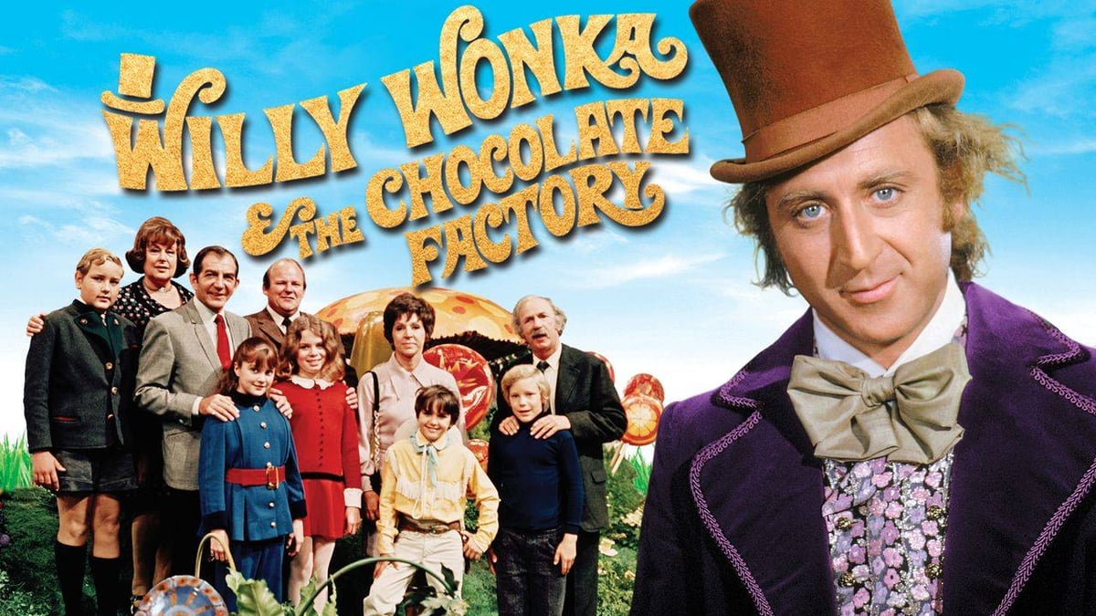 Willy Wonka and the chocolate factory